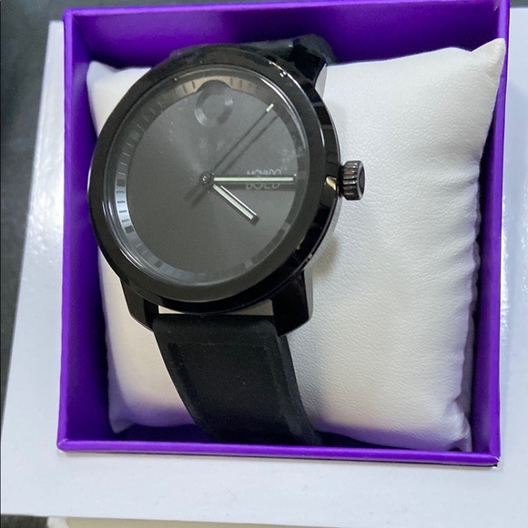 MOVADO BOLD Black Analog Watch - Picture 1 of 3